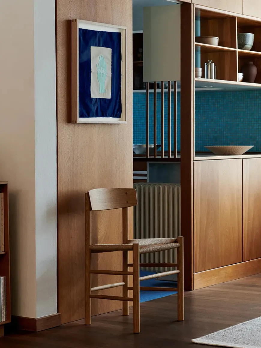 J39 Folkestolen, olieret eg af Børge Mogensen