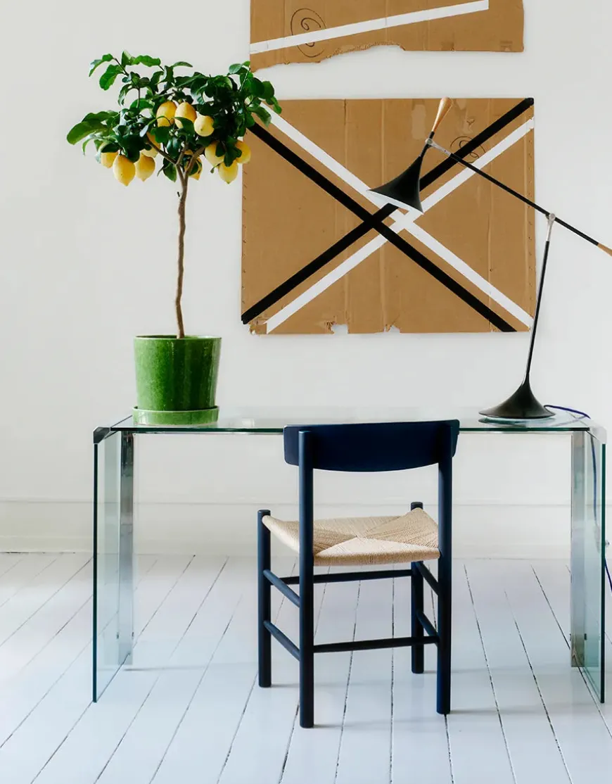 J39 Folkestolen, Vintage lakeret af Børge Mogensen