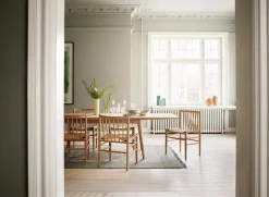 J80 spisebordsstol, eg olie fra FDB Møbler