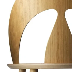 J45 spisebordsstol, lakeret eg af Børge Mogensen