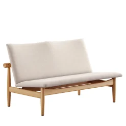 Japan 2 pers. sofa, eg klar olie af Finn Juhl