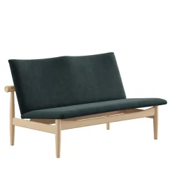 Japan 2 pers. sofa, eg klar olie af Finn Juhl