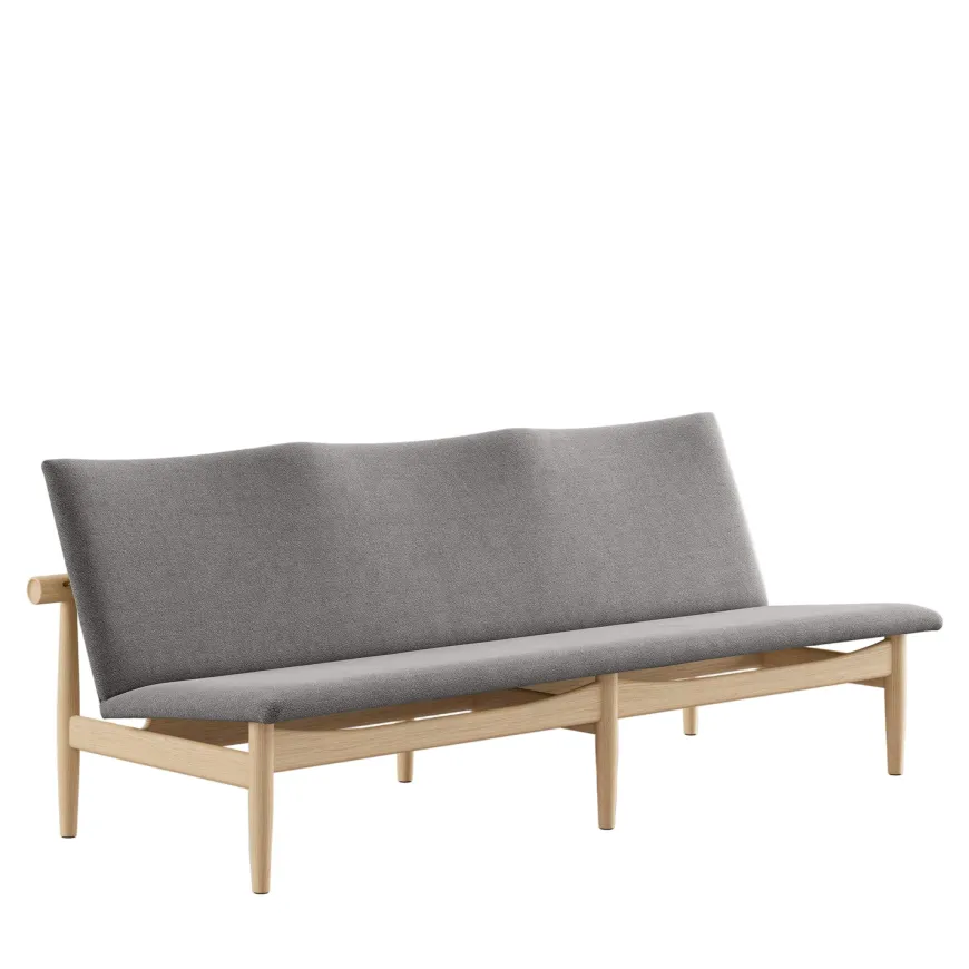 Japan 3 pers. sofa, eg olie af Finn Juhl