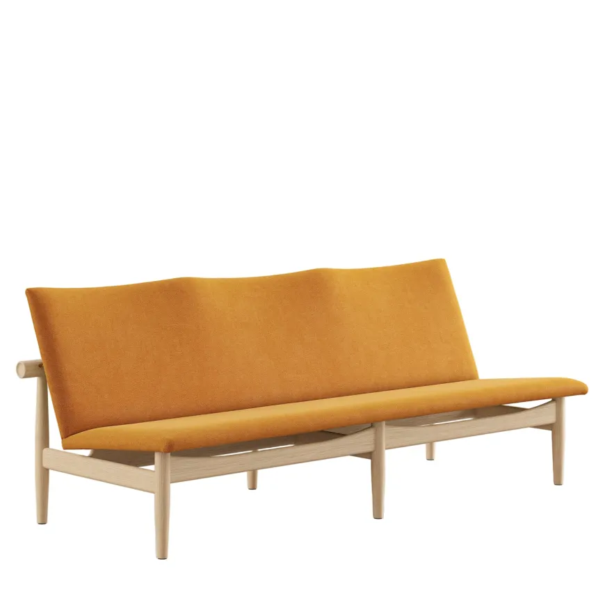 Japan 3 pers. sofa, eg olie af Finn Juhl