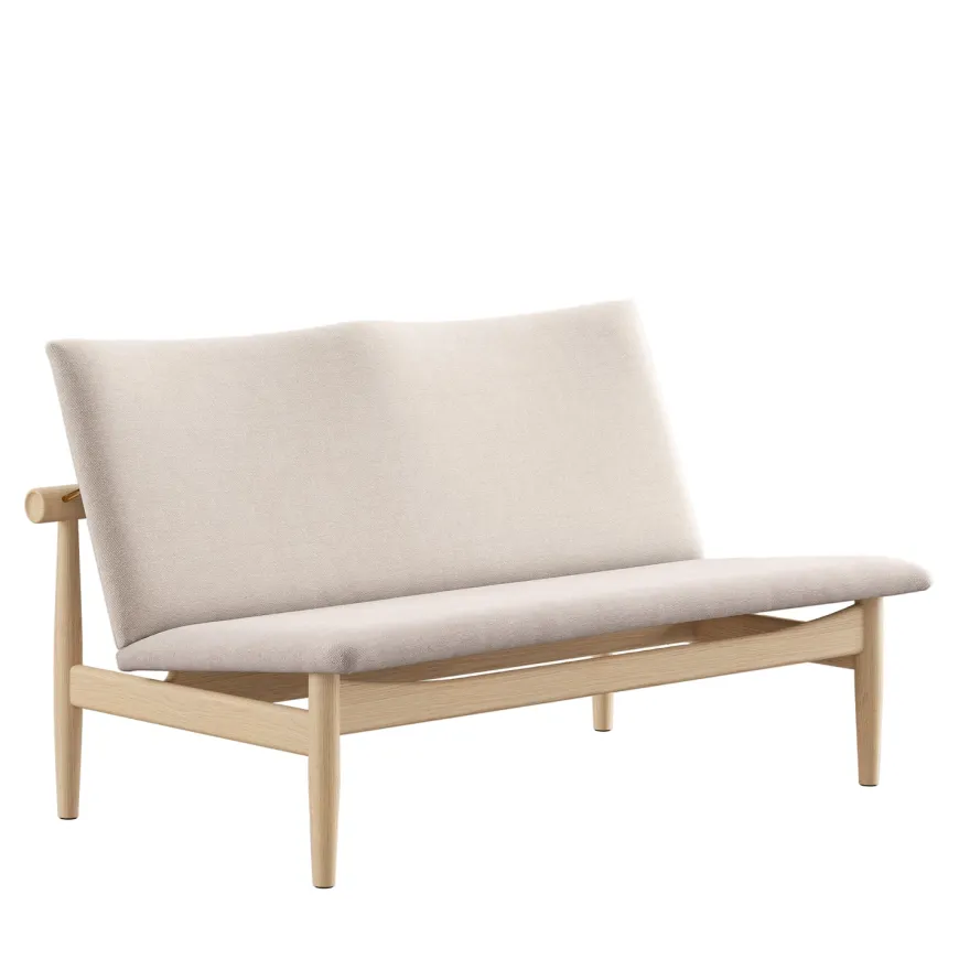 Japan 2 pers. sofa, eg olie af Finn Juhl