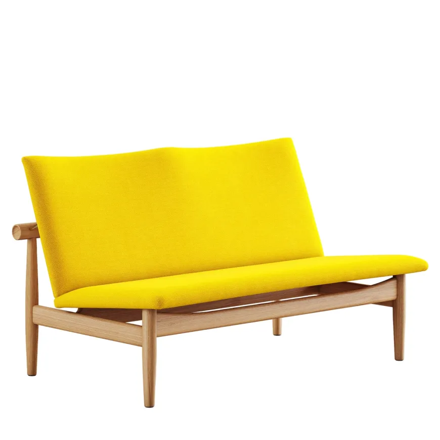 Japan 2 pers. sofa, eg olie af Finn Juhl