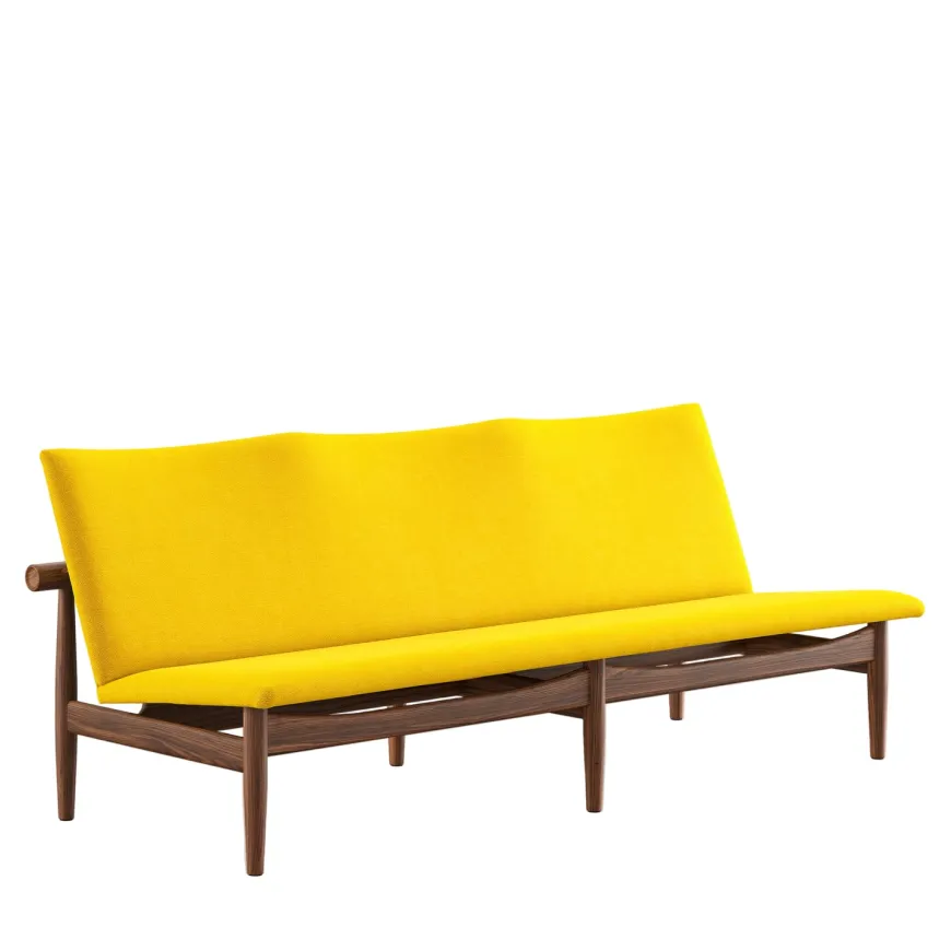 Japan 3 pers. sofa, valnød af Finn Juhl