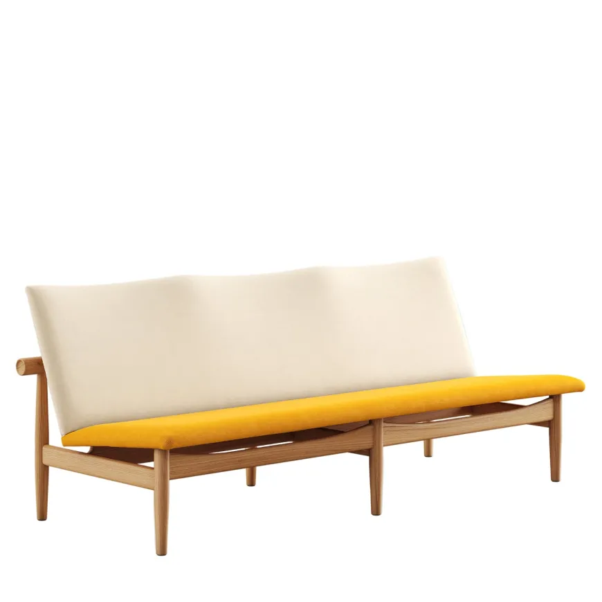 Japan 3 pers. sofa, valnød af Finn Juhl
