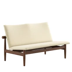 Japan 2 pers. sofa, valnød af Finn Juhl