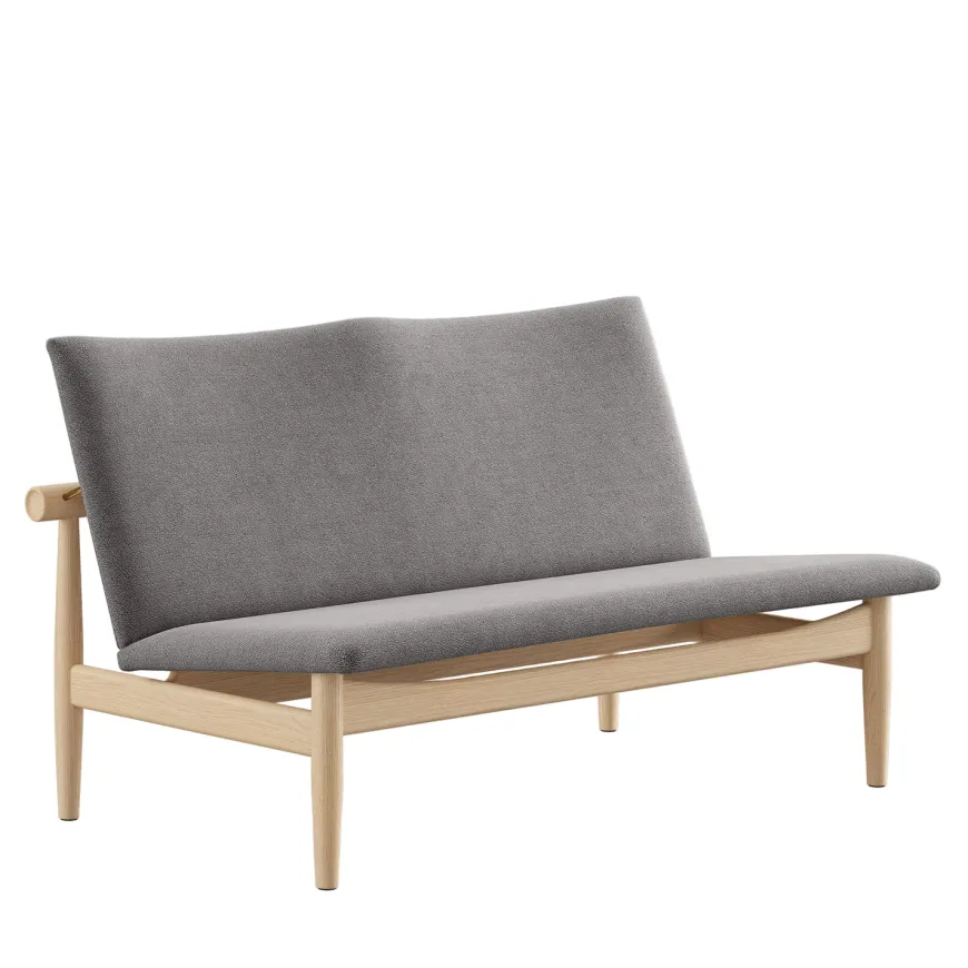 Japan 2 pers. sofa, valnød af Finn Juhl