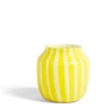 Juice Vase Wide, yellow fra Hay