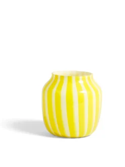 Juice Vase Wide, yellow fra Hay