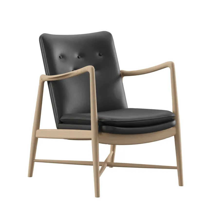 Kaminstolen, valnød af Finn Juhl