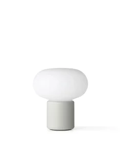 Karl-Johan portable bordlampe, Light Grey fra New Works