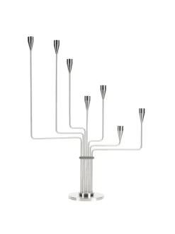 Karlsvognen Table Lysestage, mørk blå fra Piet Hein