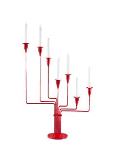 Karlsvognen Table Lysestage, mørk blå fra Piet Hein