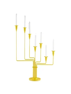 Karlsvognen Table Lysestage, sort fra Piet Hein