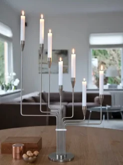 Karlsvognen Table Lysestage, grøn fra Piet Hein