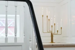 Karlsvognen Table Lysestage, gul fra Piet Hein