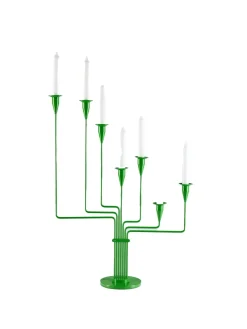 Karlsvognen Table Lysestage, gul fra Piet Hein