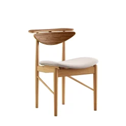 Karmstolen, ask klar olie af Finn Juhl