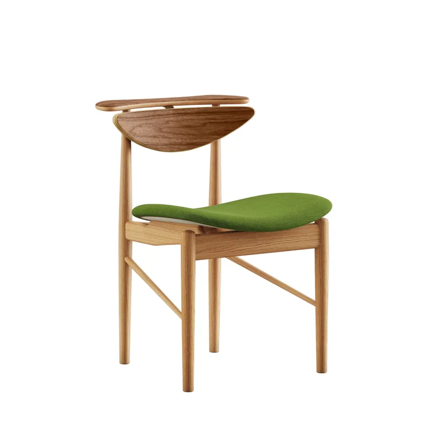 Karmstolen, eg olie af Finn Juhl