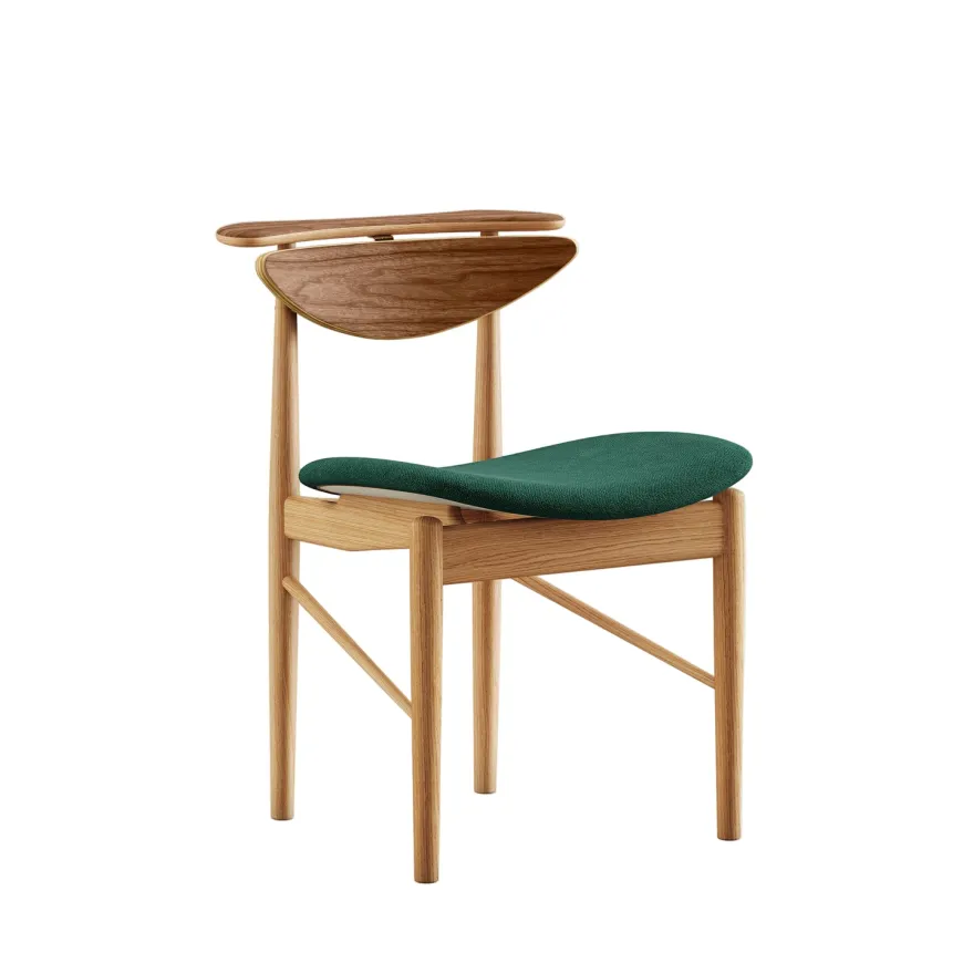 Karmstolen, eg olie af Finn Juhl