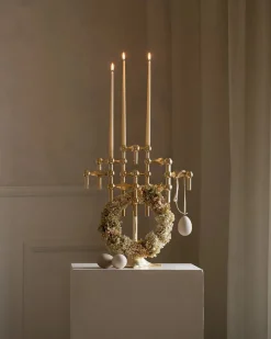 Kertelys til Nagel Lysestage, sart rosa fra STOFF Nagel