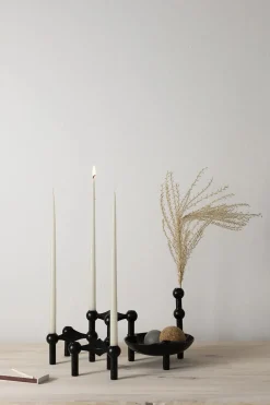 Kertelys til Nagel Lysestage, sart rosa fra STOFF Nagel