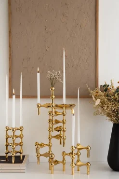 Kertelys til Nagel Lysestage, white fra STOFF Nagel