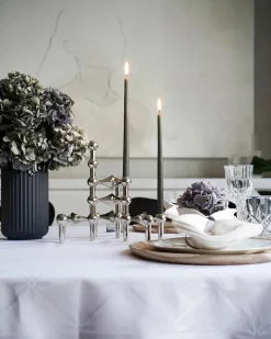 Kertelys til Nagel Lysestage, off white fra STOFF Nagel