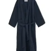 Kimono Linen, navy fra Aiayu