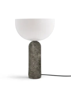 Kizu Bordlampe Large, Black Marble fra New Works