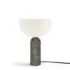 Kizu Bordlampe Small, Grey Marble fra New Works