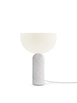 Kizu Bordlampe Small, White Marble fra New Works