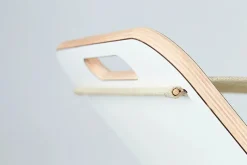 Klaburet m. Sæde i Hør fra Piet Hein