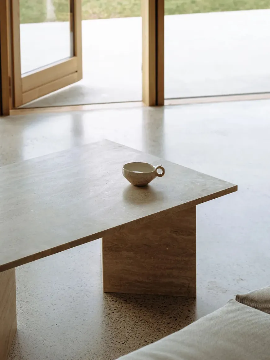 Konkylie Sofabord fra Wabi Sabi Nordic