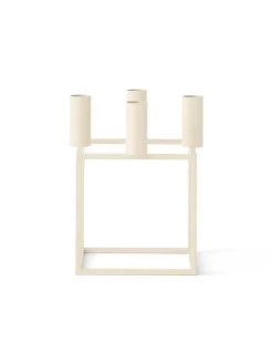 Kubus 4 Lysestage, olive fra Audo Copenhagen