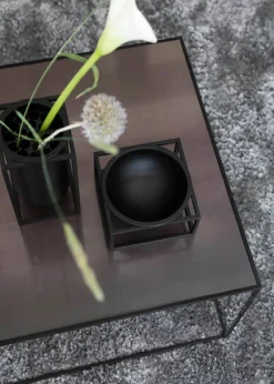 Kubus Bowl Centerpiece Small, sort fra Audo Copenhagen