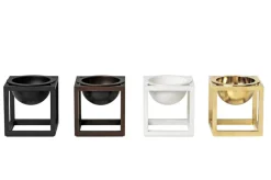 Kubus Bowl Mini nikkel fra Audo Copenhagen