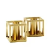 Kubus Micro lysestager, guldbelagt fra Audo Copenhagen