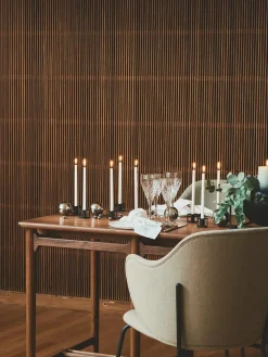 Kubus Micro lysestager, guldbelagt fra Audo Copenhagen