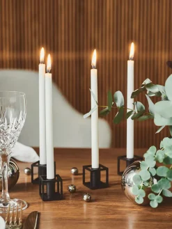 Kubus Micro lysestager, guldbelagt fra Audo Copenhagen