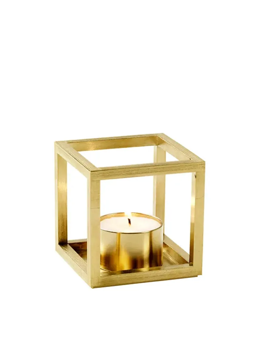 Kubus T Lysestage, hvid fra Audo Copenhagen