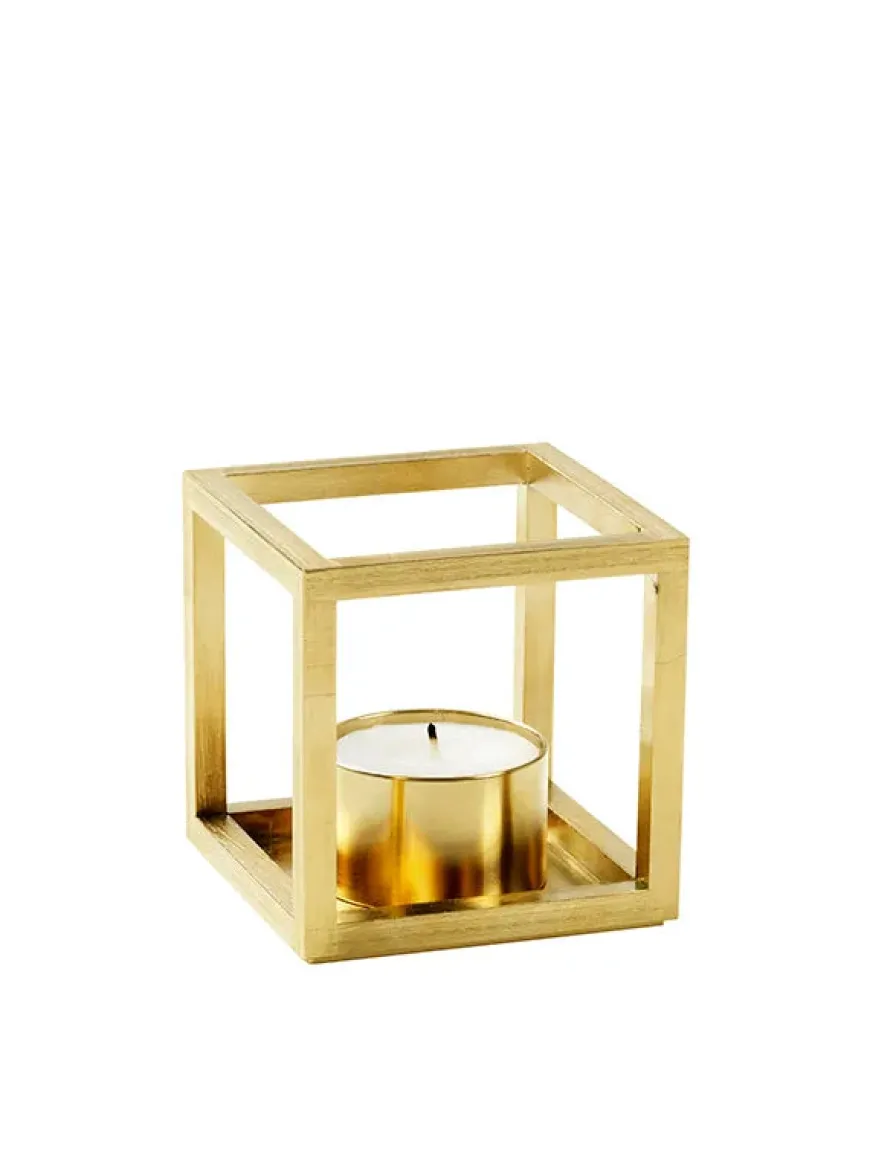 Kubus T Lysestage, hvid fra Audo Copenhagen