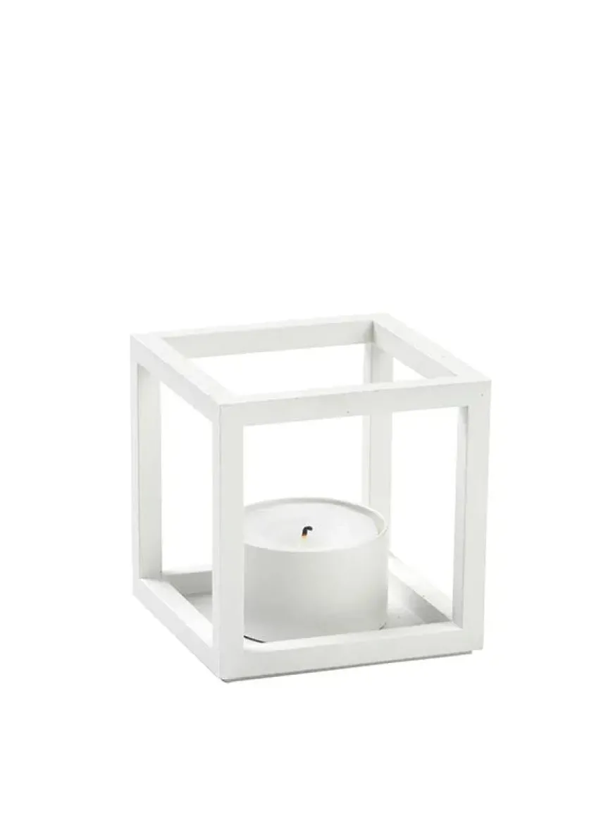 Kubus T Lysestage, sort fra Audo Copenhagen