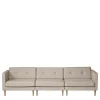 L42 Firhøj Sofa 3-Personers, beige fra FDB Møbler