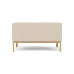 L45 MK154 2 pers. sofa, beige tekstil af Mogens Koch