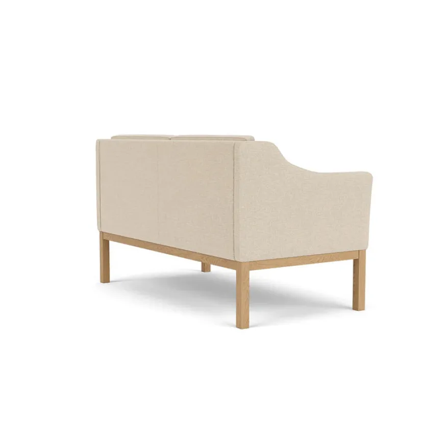 L45 MK154 2 pers. sofa, cognac læder af Mogens Koch