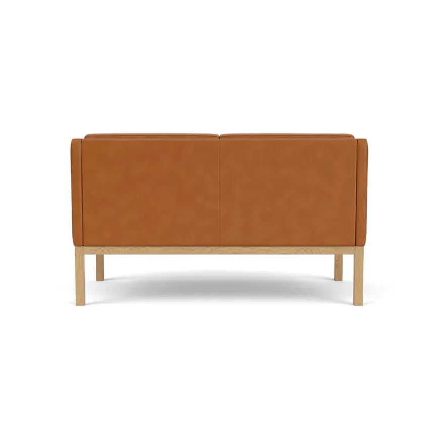 L45 MK154 2 pers. sofa, cognac læder af Mogens Koch